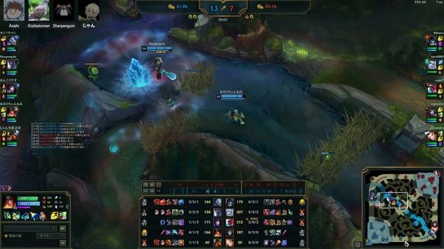 【初心者5人】マクロ！チームプレイの難しさ！【LoL】