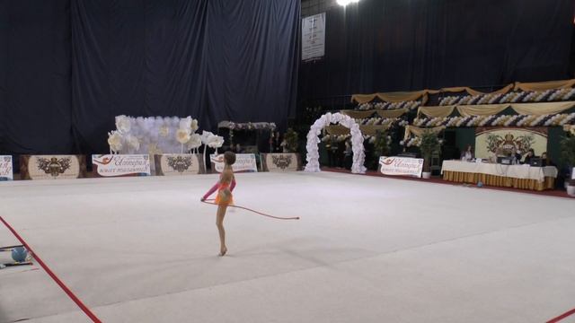 Огурцова Екатерина (скакалка) 2007-Кат.В 07.03.15 "Империя юных талантов" Художественная гимнастика смотреть онлайн