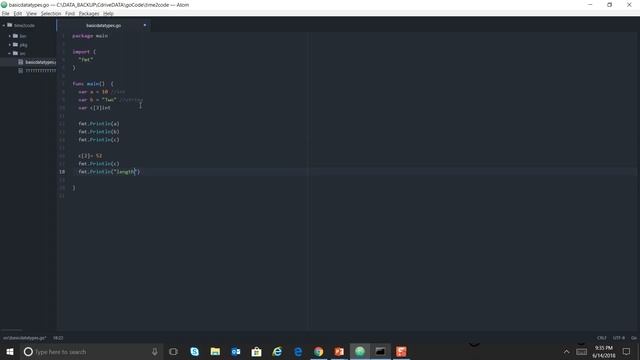 Basic Data Types | Golang | INT, String, Array смотреть онлайн