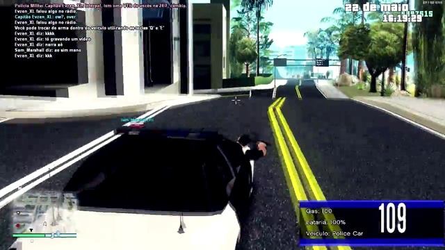 GTA San Andreas Multiplayer #42: Polícia 24H Com Narração Especial смотреть онлайн