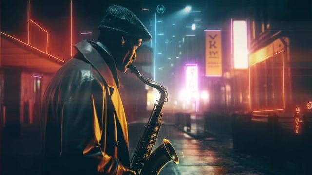 Lonely Blues Relaxing Blade Runner Soundscape Cyber Blues Ambient Music смотреть онлайн