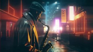 Lonely Blues   Relaxing Blade Runner Soundscape   Cyber Blues Ambient Music