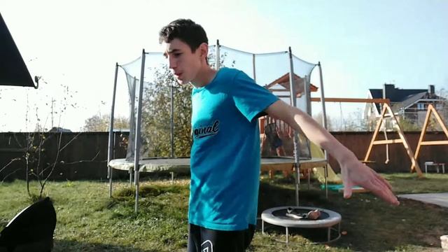 ? Как научиться делать двойное сальто назад за одну тренировку !!! смотреть онлайн