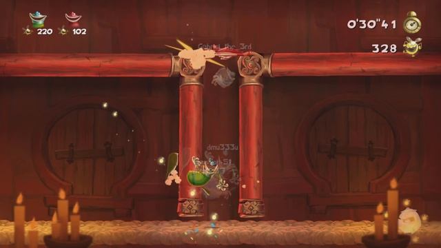 Rayman legends испытания дня 576 люмов! смотреть онлайн