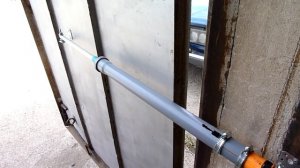 Линейный привод (актуатор) для ворот из подручных материалов, своими руками. Часть 2  полевые испыт