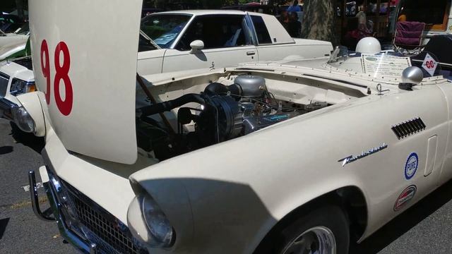 1957 COLONIAL WHITE FORD THUNDERBIRD BATTLEBIRD CLONE смотреть онлайн