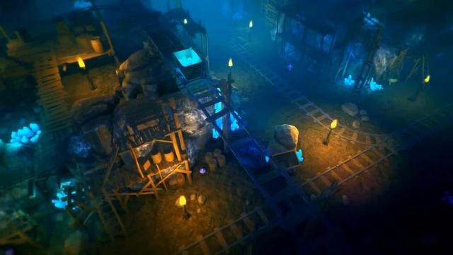 Unity Asset Store: Top-Down Crystal Mine (dungeon) смотреть онлайн