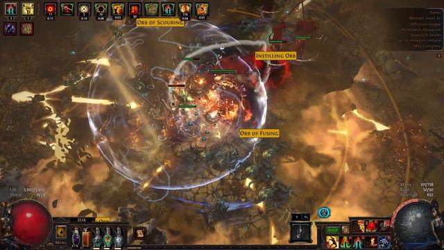[Path of Exile 3.23]Consecrated Path of Endurance T16 Dunes and King in the Mists Fight смотреть онлайн