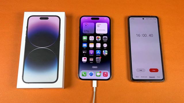 iPhone 14 Pro Max - Battery Charging Test! (0 to 100% with Same 20W)! смотреть онлайн
