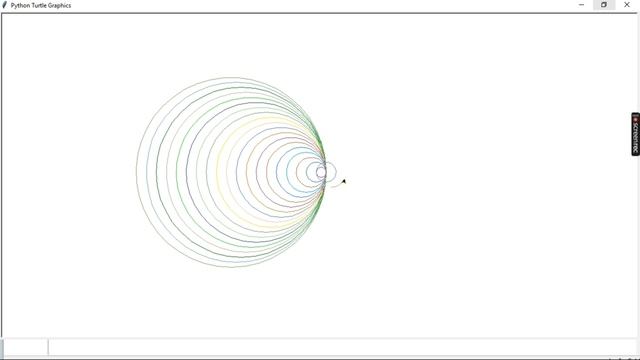 Design with Circles using Python's Turtle ??||#python #python3 #codewithharry #codemasters смотреть онлайн