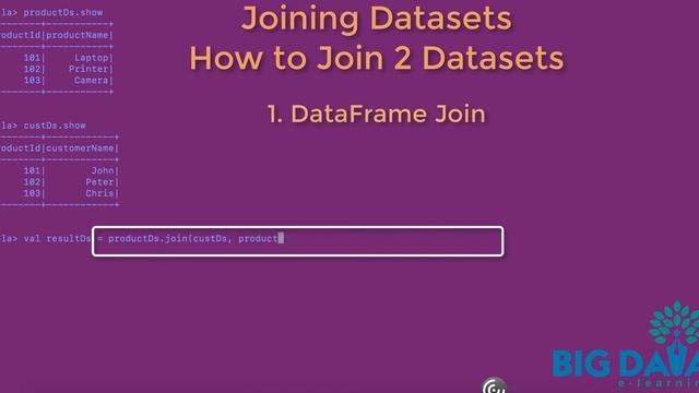 Joining Datasets: How to join 2 datasets смотреть онлайн