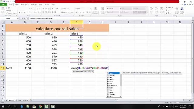 MS Office 2010 | Free Tutorial Ms. EXCEL for Beginners | Part 11 смотреть онлайн
