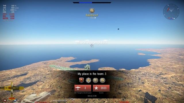 War Thunder G-55 S Realistic Gameplay смотреть онлайн