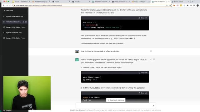 6. OpenAI ChatGPT and DALL-E2 - Python Frontend App Development смотреть онлайн