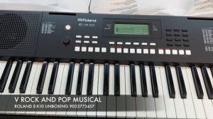ROLAND EX10 INDIAN UNBOXING | BACKPANEL | FRONT PANEL OVERVIEW | TONES | STYLES | DEMO | 9033773457