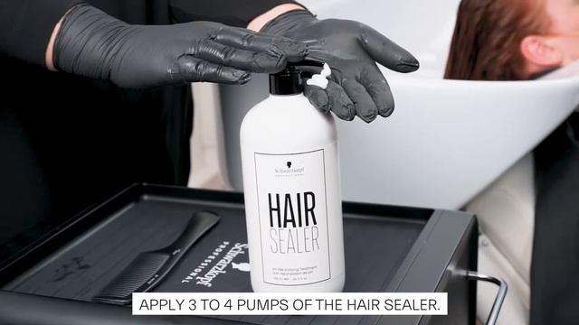 How to create brilliant color results with the NEW SchwarzkopfPro Hair Sealer смотреть онлайн