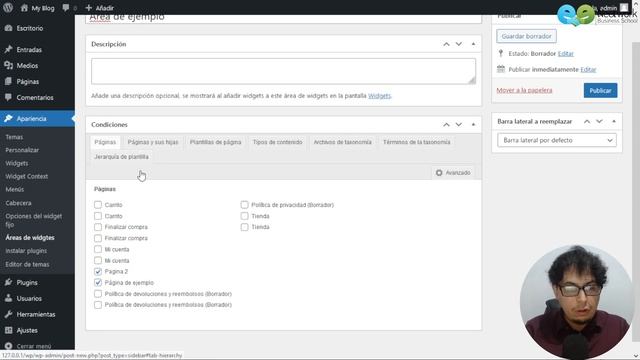 ¿Cómo crear mi propia Widget Area? | Curso de Widgets en WordPress смотреть онлайн