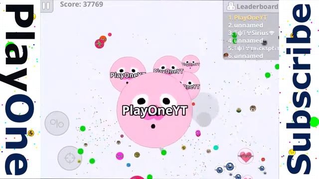 Playing the Agar.io Mobile!!! смотреть онлайн