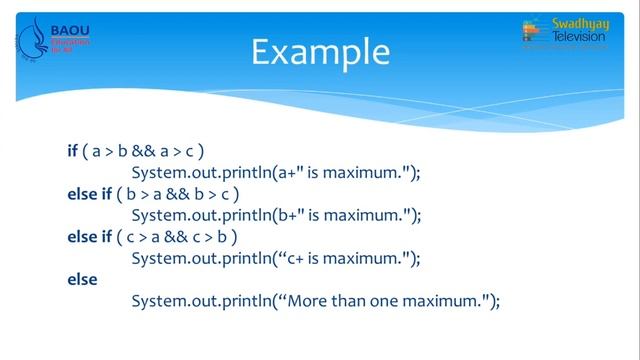 MSCIT MSCIT 201 BLOCK 1 UNIT 3 JAVA PROGRAMMING SELECTION STATEMENTS смотреть онлайн