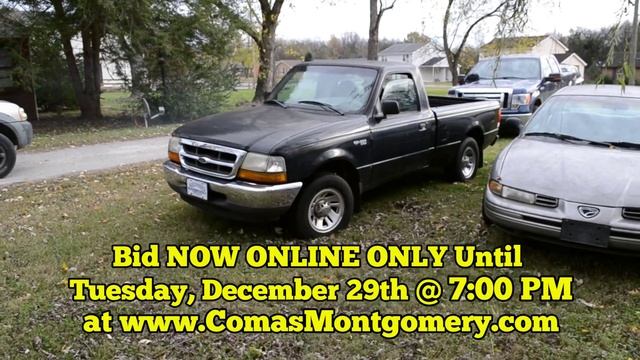 Consignment Auction ending 12/29/15 - 1999 Ford Ranger XLT смотреть онлайн
