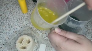 Мыло с люфой. мыловарение