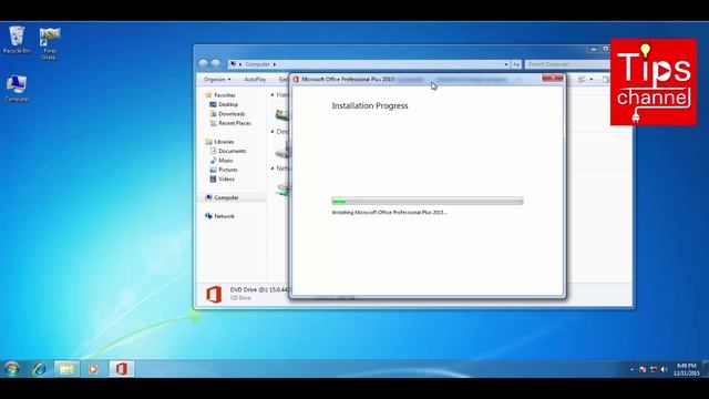 วิธีลง office 2013 หรือ วิธีติดตั้ง Microsoft office 2013 смотреть онлайн