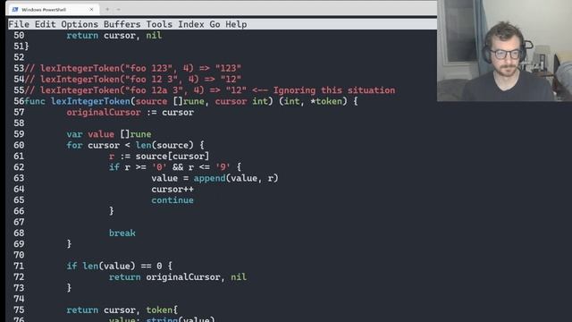 Writing a Scheme-like language in Go part 1: a basic lexer смотреть онлайн
