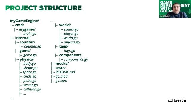 Game development with Golang by Serhii Kiliushyk смотреть онлайн