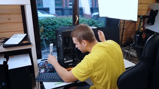 Колхозный тюнинг дёшевого ПК. Собрал, но не включается!) ?? смотреть онлайн