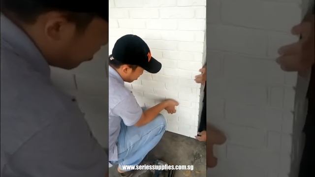 Faux brick wall installation смотреть онлайн