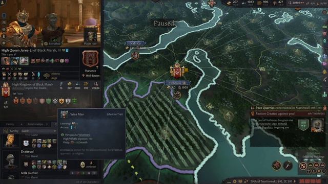 Let's Play Crusader Kings 3 Elder Kings | Black Marsh Madness | Ep: 17 - Vampires and Bloodlines! смотреть онлайн