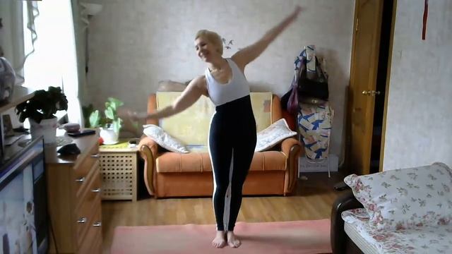 Пилатес-мат с Татьяной Сагировой (авторская программа) №2 смотреть онлайн