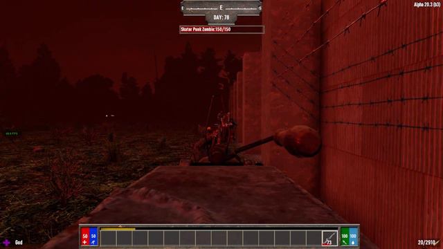 FPS & New Mic Test | Darkness Falls 7 Days To Die Insane Feral Sense Nightmare смотреть онлайн