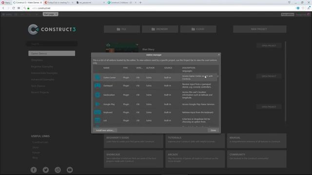 Construct 3 Tutorial - Add-ons - How to Install Add-Ons in Construct 3 смотреть онлайн