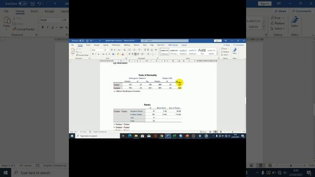 wilcoxon signed rank test смотреть онлайн