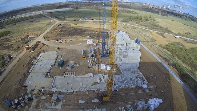 Работа Башенного крана КБ-408.21. смотреть онлайн