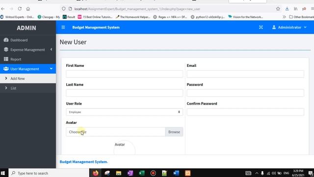 Budget Management System || PHP || Web Application смотреть онлайн