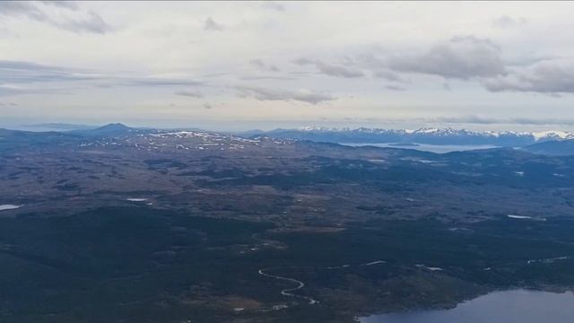 Landing at USH Ushuaia International Airport - Argentina Patagonia - HD смотреть онлайн