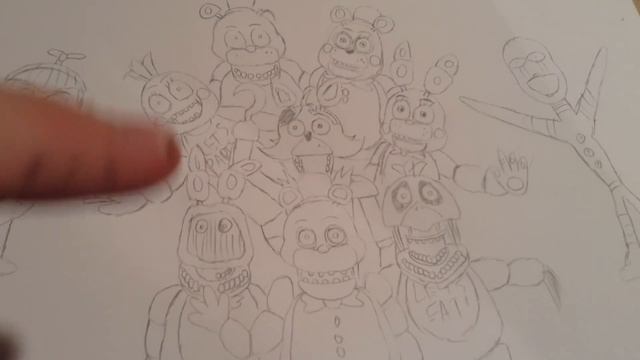 All my FNaF Drawings Part 4 смотреть онлайн