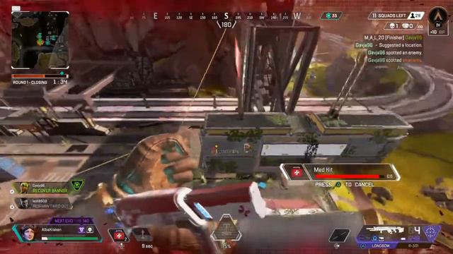 Apex Legends clutch with a moan in the background смотреть онлайн