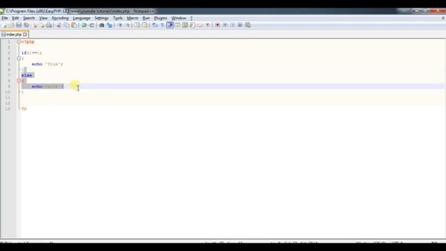 If/ Else Statement In PHP смотреть онлайн