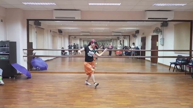 line dance Un Dos Tres 17/4/18 смотреть онлайн