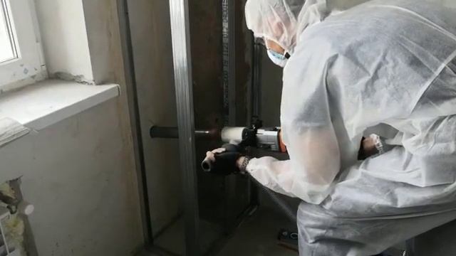 Сверление оверстия для сплит-системы без пыли смотреть онлайн