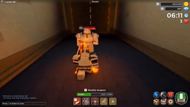 Noob to MAX LEVEL | How To Level Up Fast in Adventure Up! | Roblox смотреть онлайн
