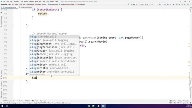 REST API with MVVM and Retrofit2 #14 - Executing Runnables смотреть онлайн
