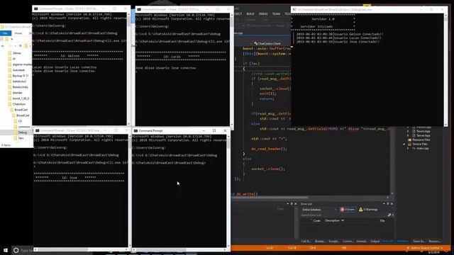 Chat com Boost e C++ смотреть онлайн