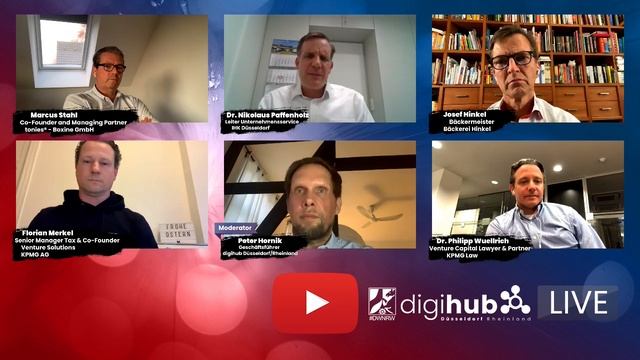 digihub LIVE! Session #3: Corona Check: Insights und Perspektiven für Unternehmen - 15.04.2020 смотреть онлайн