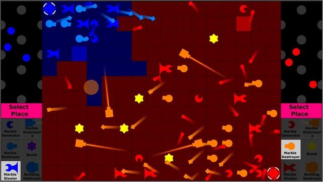 Defend the Constructor - Base Battle 2 - Marble Race in Algodoo смотреть онлайн