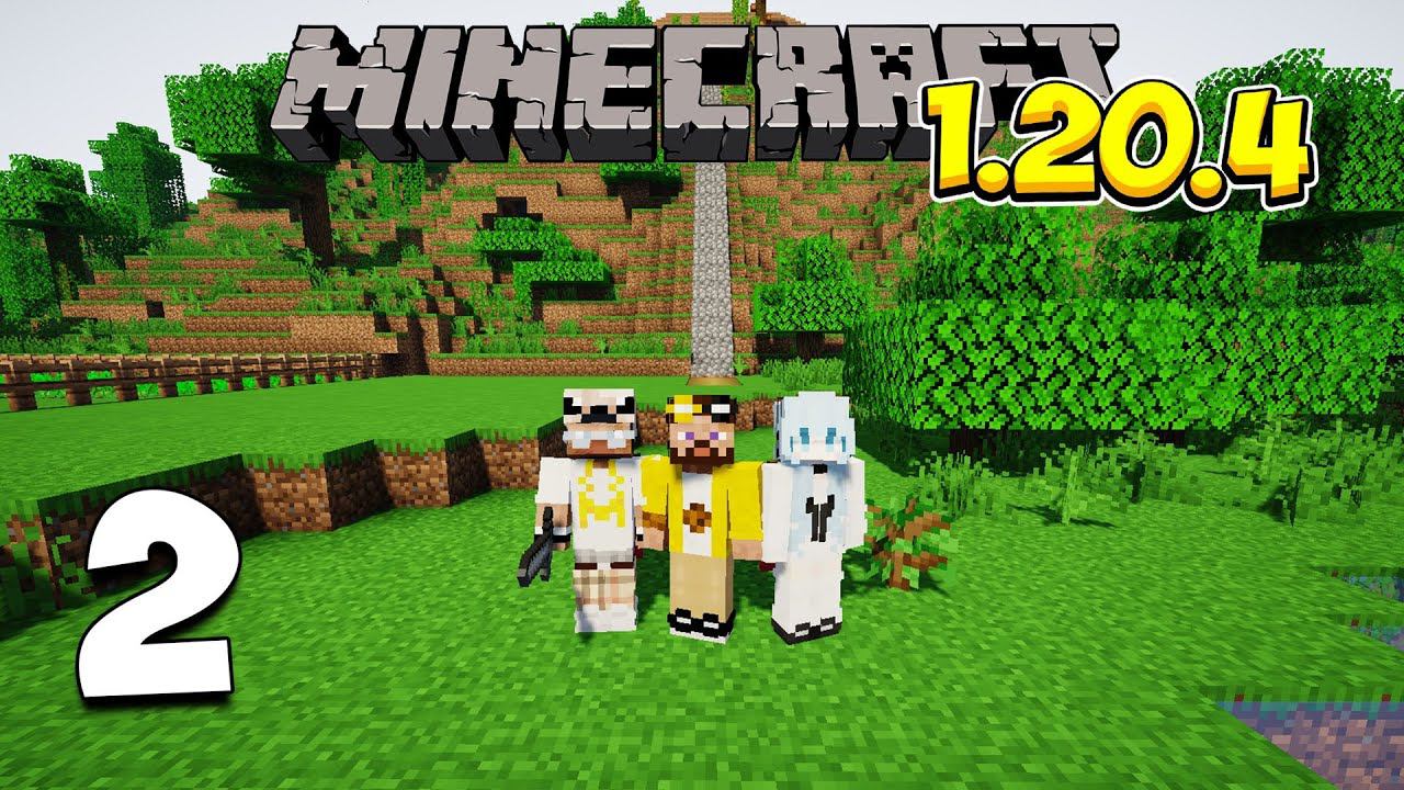ч.02 ДОМ, ФЕРМА, АЛМАЗЫ! Майнкрафт выживание 1.20.4 смотреть онлайн