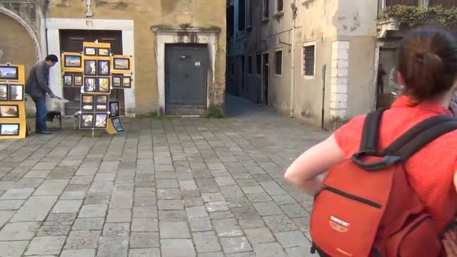 Венеция. Мелодия на необычном инструменте смотреть онлайн